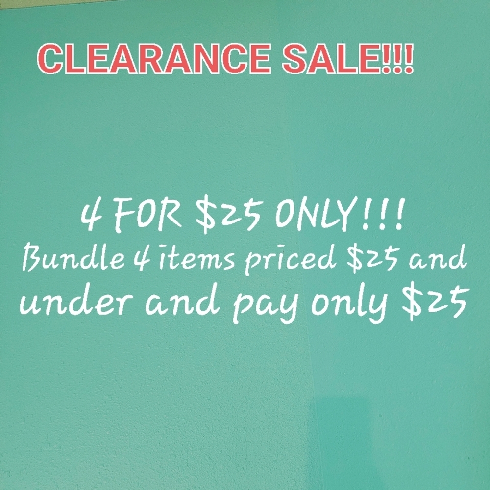 Clearance Sale Bundle Offer